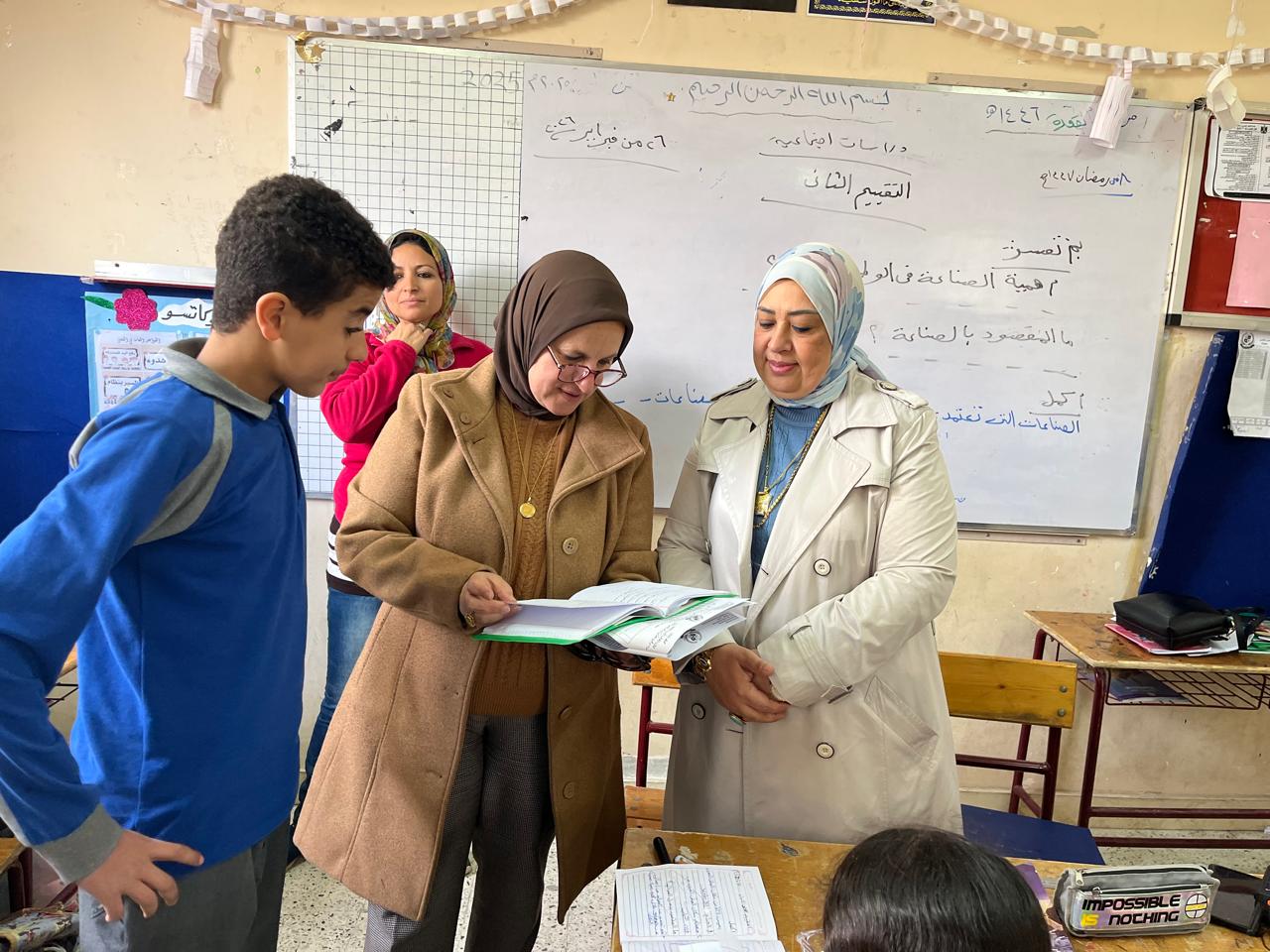 وكيل التعليم بالقاهرة: «الطالب المنضبط اليوم قائد الغد»