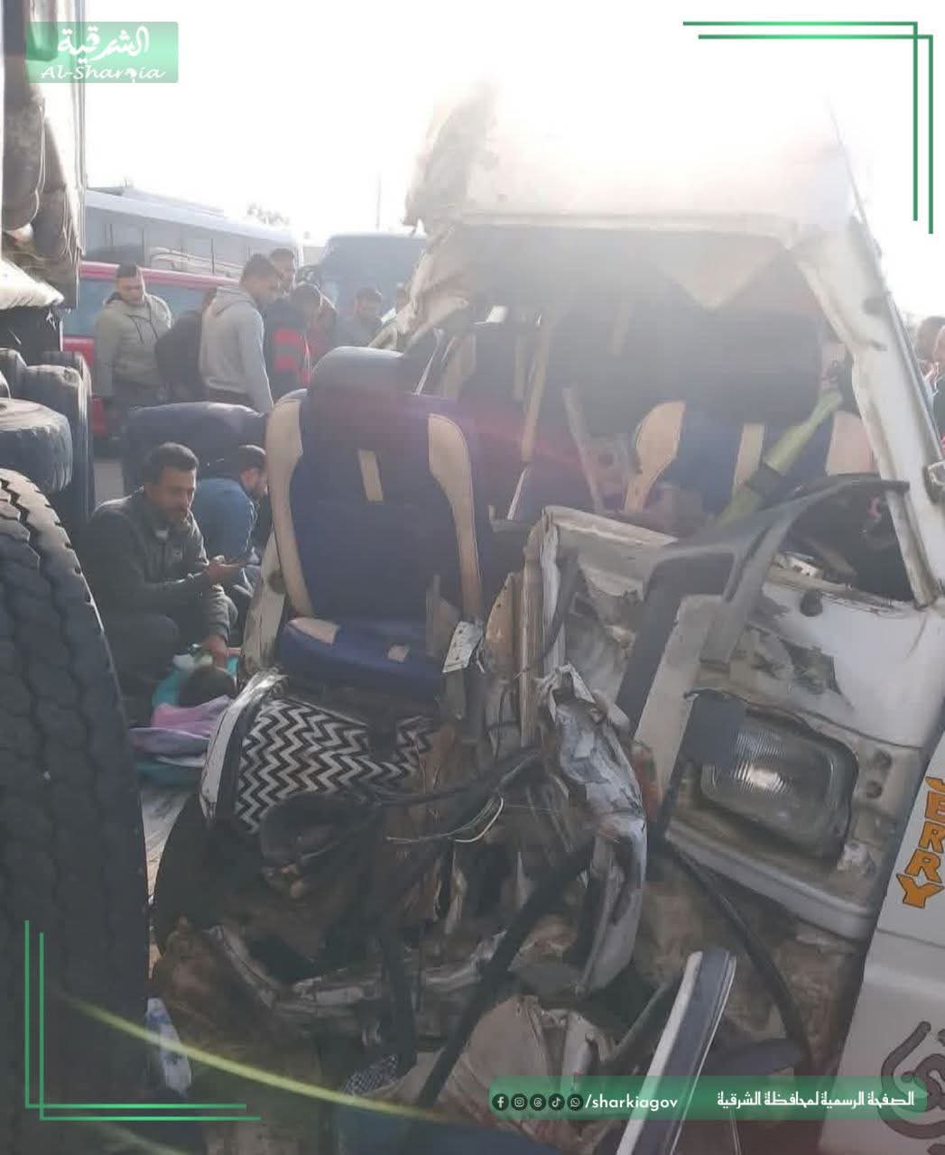 تفاصيل الحالة الصحية لطلاب مدرسة صن رايز المصابين بحادث تصادم