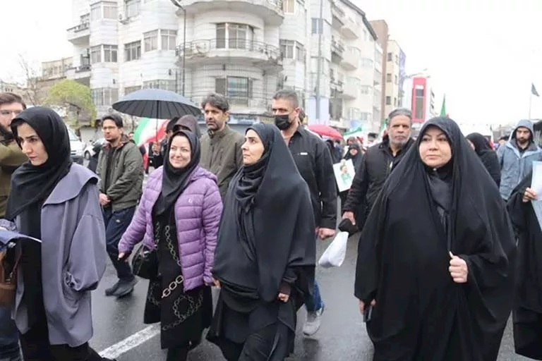 وزيرة النقل الإيرانية