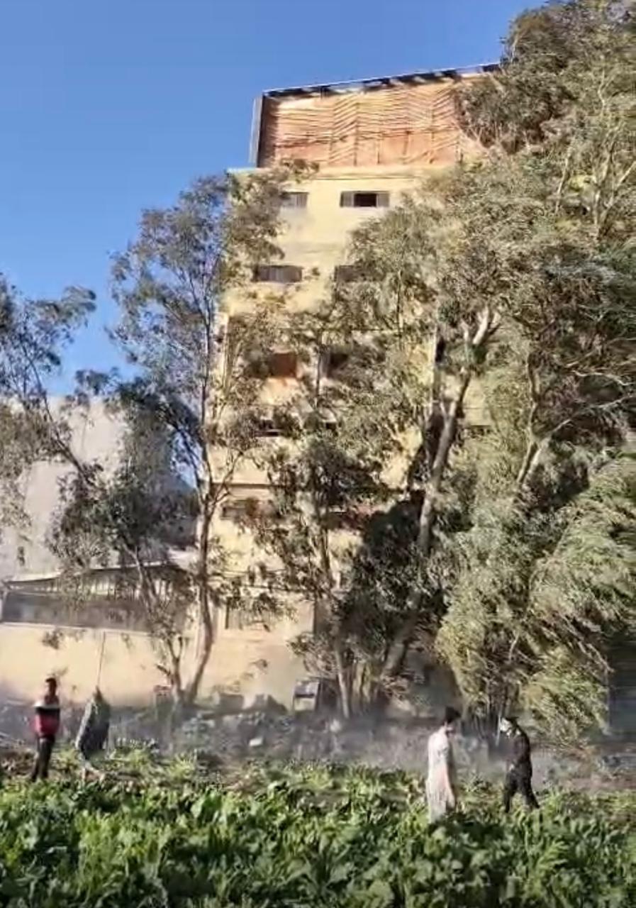 مشاهد من الحريق