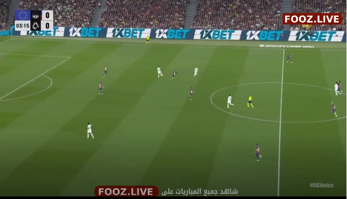 بث مباشر مباراة برشلونة وريال مدريد في الدوري الإسباني