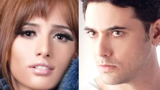 الفان أحمد عز والفنانة زينة