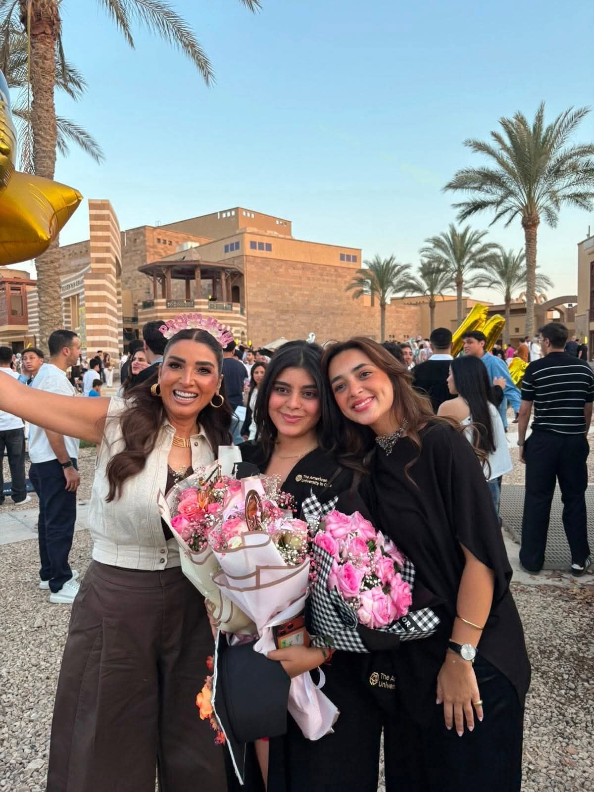 روجينا تحتفل بابنتها