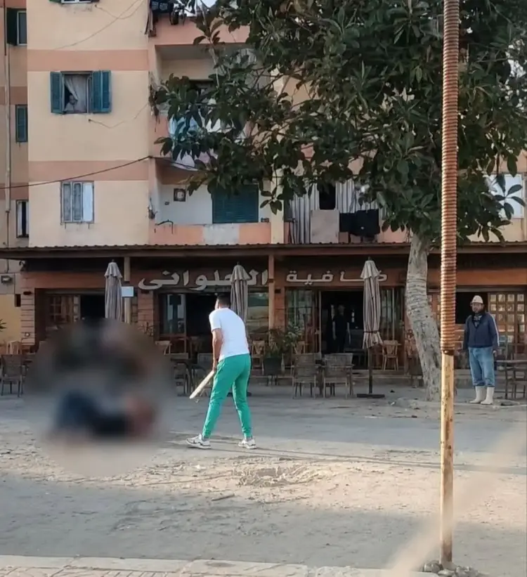 فيديو واقعة تقطيع شاب بالسيف في منطقة المكس