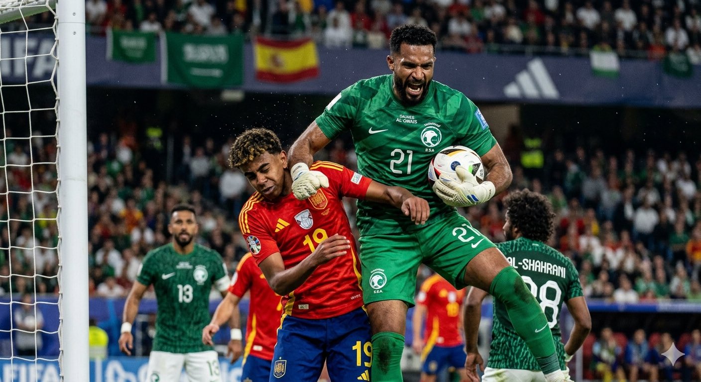 مباراة منتخب السعودية ضد اسبانيا بث مباشر