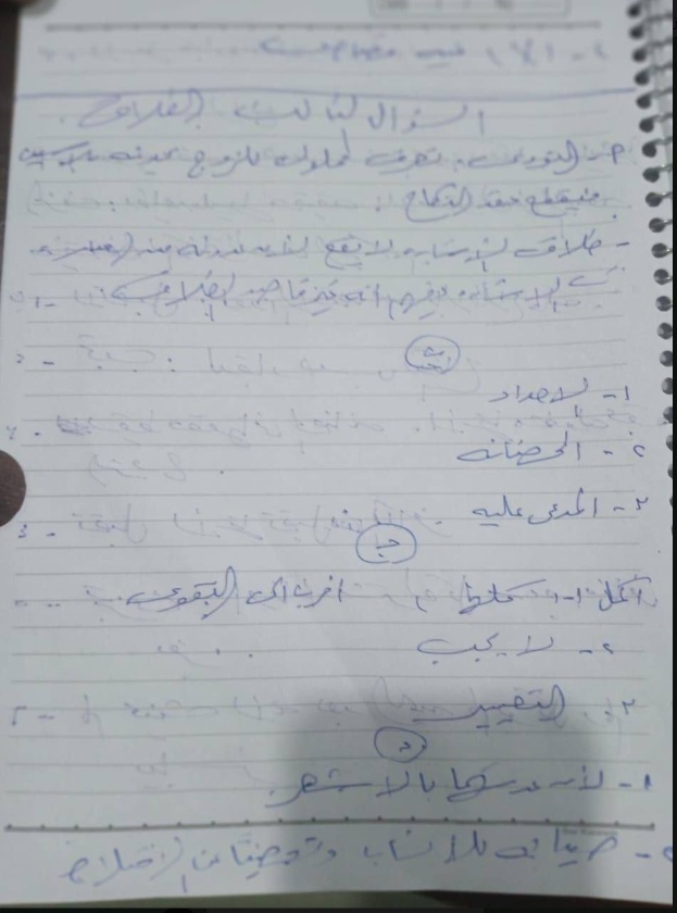 نموذج حل امتحان فقه شافعي تالته ثانوي ازهر 2026 علمي