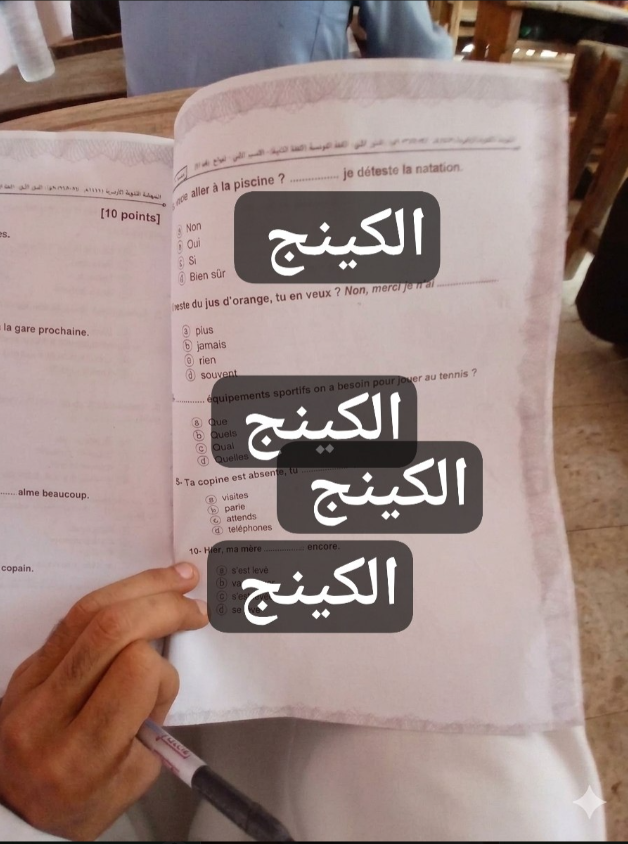 تسريب امتحان الفرنساوي للثانوية الأزهرية 2026 ادبي