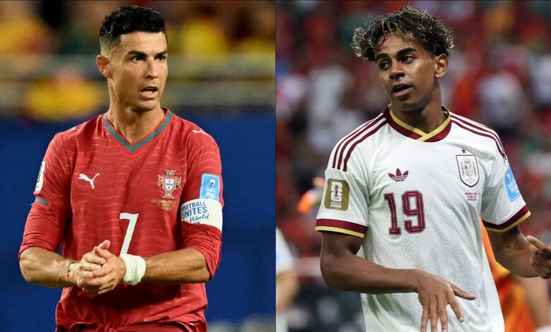 موعد مباراة البرتغال وإسبانيا