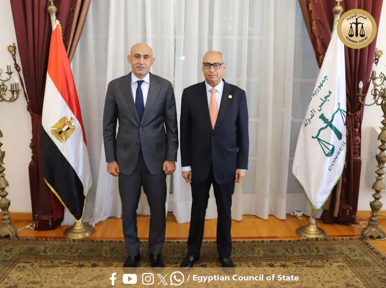 رئيس مجلس الدولة يستقبل وزير التربية والتعليم لتهنئته بالمنصب الجديد