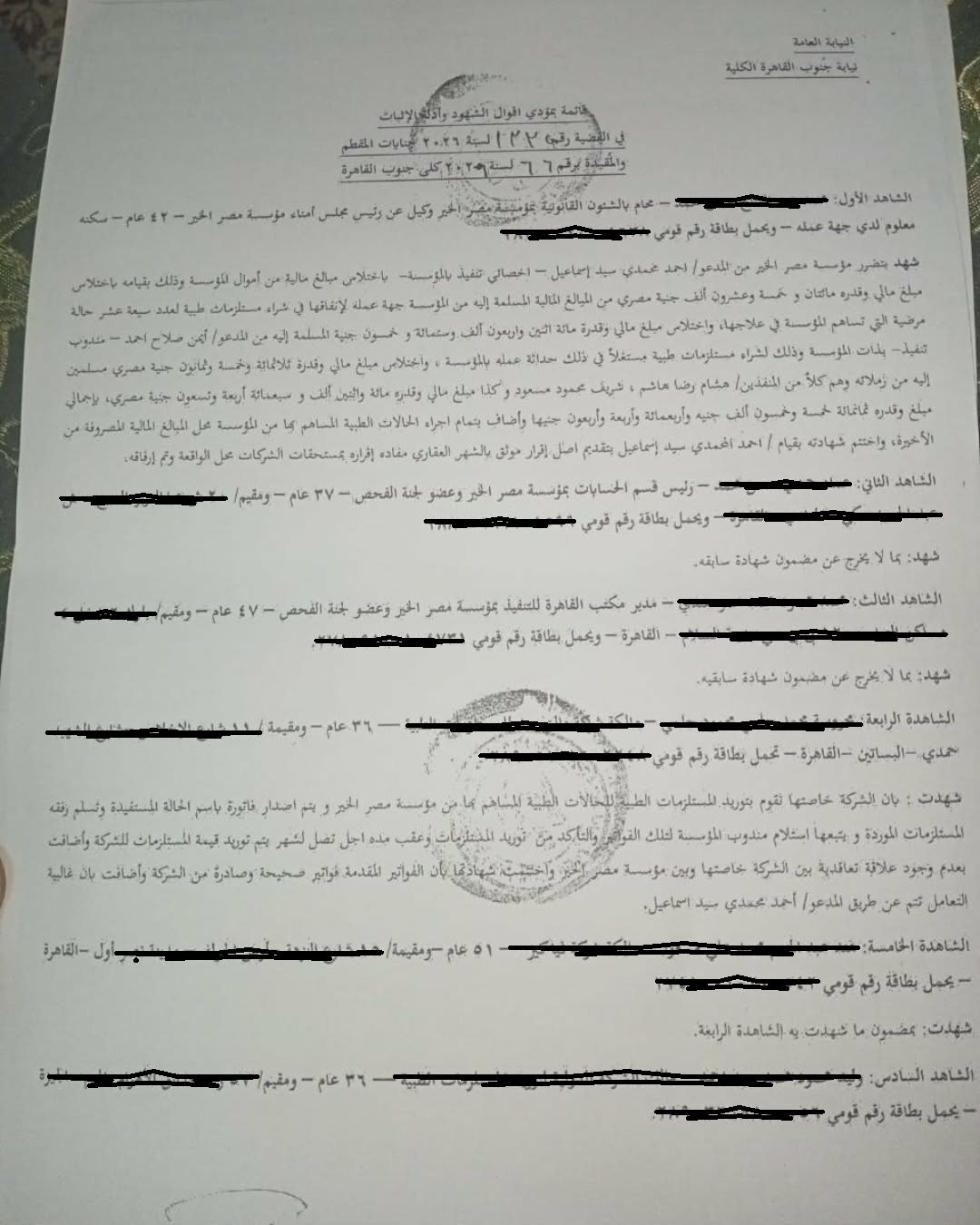المستندات