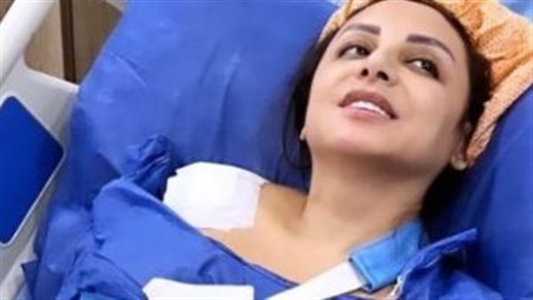 أنغام داخل إحدى المستشفيات