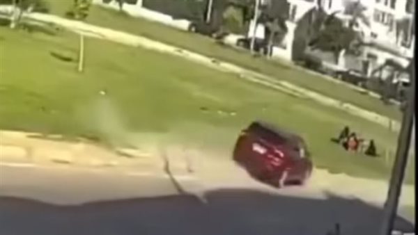 فيديو حادث التجمع