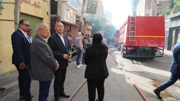 حريق مصر الجديدة