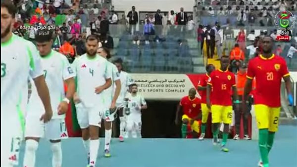 مباراة الجزائر وغينيا