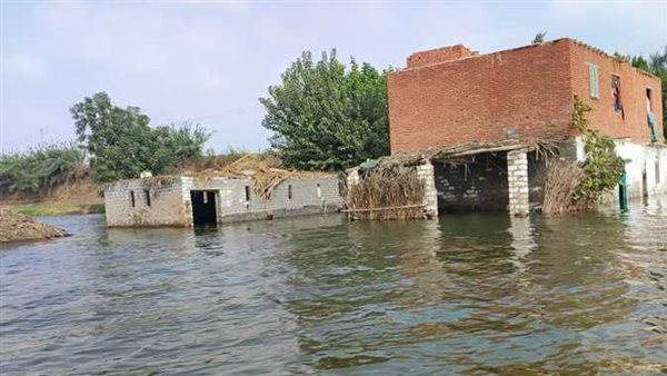 غرق منازل المنوفية