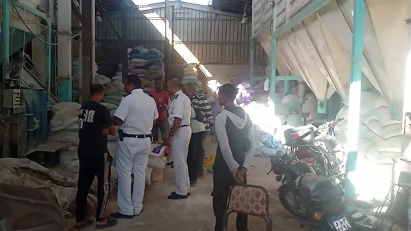 ضبط اعلاف فاسدة 