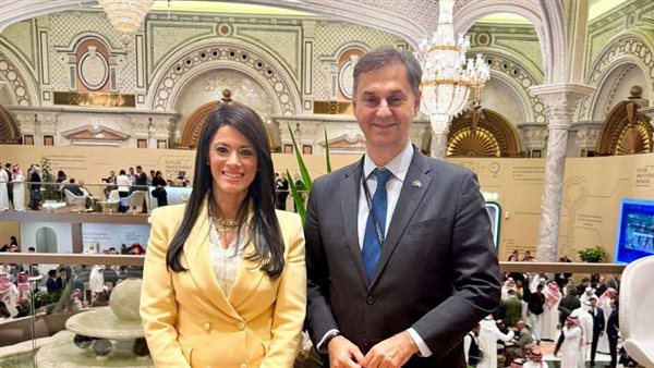 وزيرة التخطيط ونظيرها