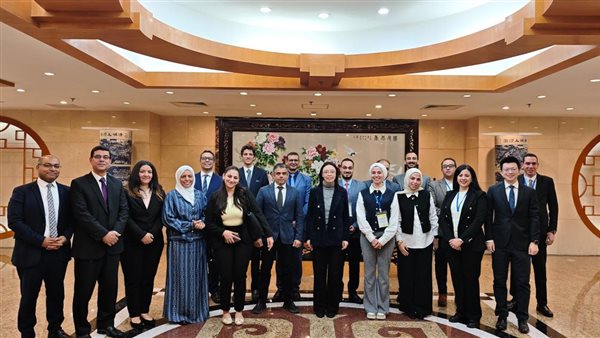 وفد مصري يزور بكين