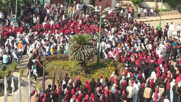 من أمام إحدى اللجان