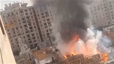 حريق استديو مصر     