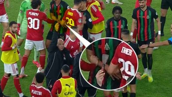 مباراة الأهلي والجيش الملكي    