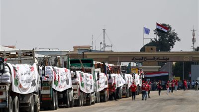 دخول المساعدات الى غزة    