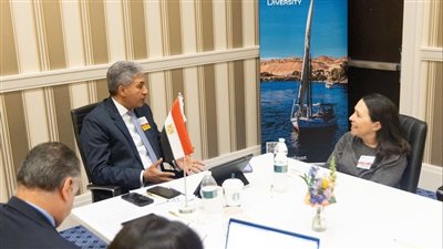 جانب من اللقاء    