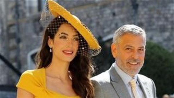 جورج كلوني وزوجته