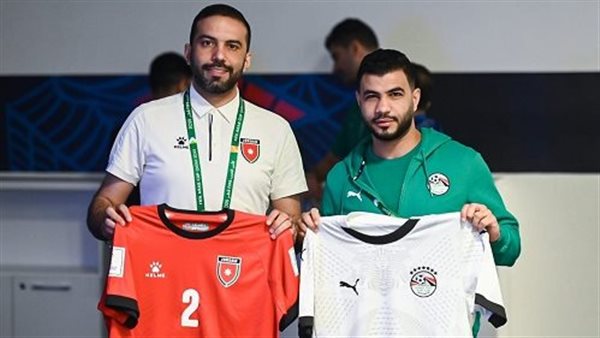 منتخب مصر بالزي الأبيض