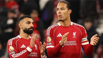 محمد صلاح وفان دايك     