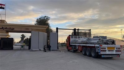 المساعدات الإنسانية تدخل عبر معبر رفح إلى غزة    