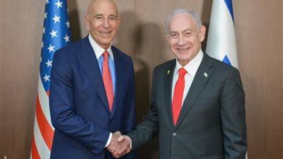 توم باراك ونتنياهو    