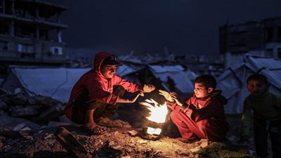 الشتاء الغزير يضرب قطاع غزة    