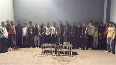 أنصار أحد المرشحين بالإسماعيلية     