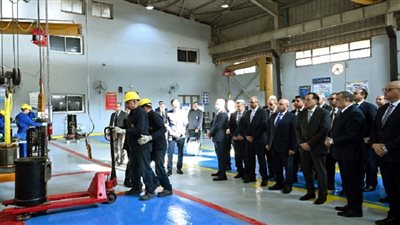 افتتاح مصنع إنتاج الطلمبات الغاطسة    