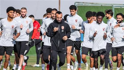 أفشة في مران الأهلي    