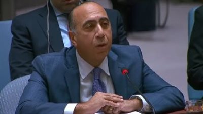 السفير إيهاب عوض، مندوب مصر الدائم بالأمم المتحدة    