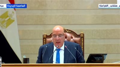 المستشار هشام بدوي رئيس مجلس النواب     