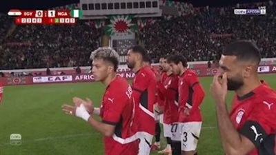 رد فعل صلاح بعد ركلة مرموش    