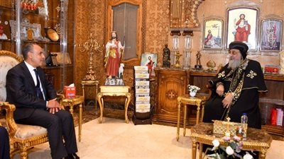 لقاء البابا تواضروس ووزير الخارجية - أرشيفية    