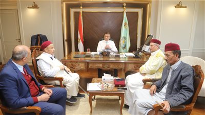 جانب من اللقاء     