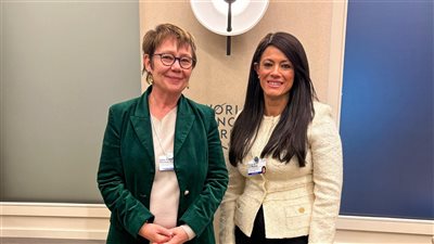 لقاءات وزيرة التخطيط في دافوس    