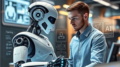 منصة تواصل اجتماعي لروبوتات الذكاء الاصطناعي    