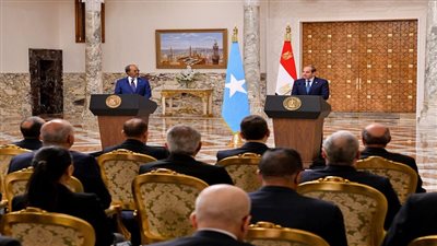 الرئيس السيسي - الرئيس الصومالي     