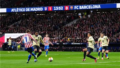 برشلونة وأتلتيكو مدريد     