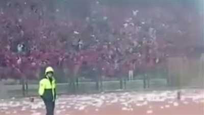 شغب جمهور الأهلي     