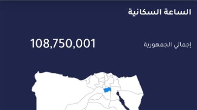 ارتفاع عدد سكان مصر    