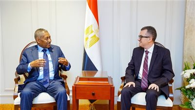 وزير التخطيط والسفير السوداني    