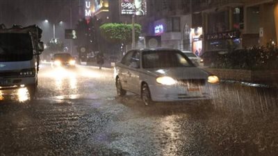 أمطار غزيرة في مصر    