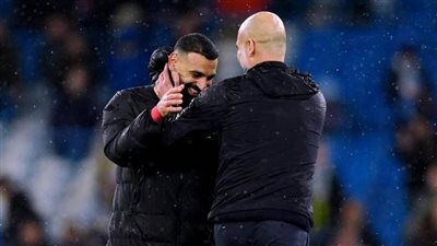 جوارديولا ومحمد صلاح    